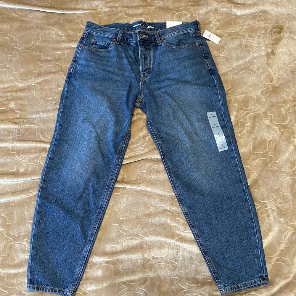 NWT Old Navy Slouchy Taper Jeans